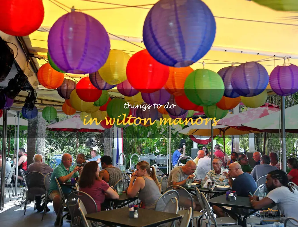 things to do in wilton manors