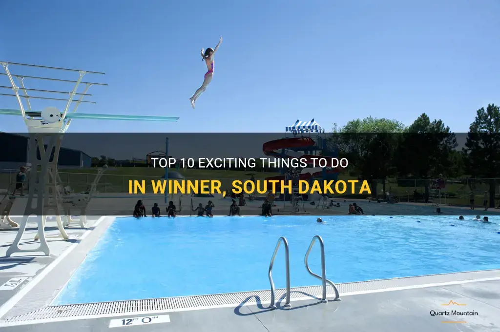 things to do in winner south dakota