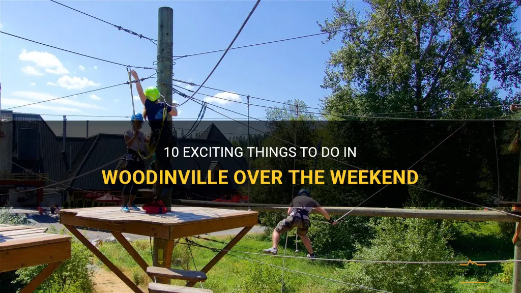 things to do in woodinville over weekend