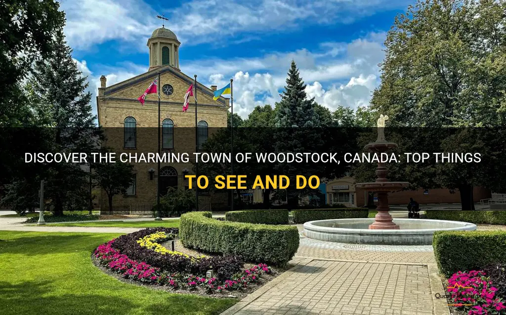 things to do in woodstock canada