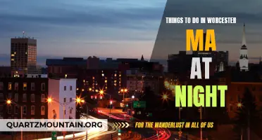 10 Fun and Exciting Things to Do in Worcester, MA at Night
