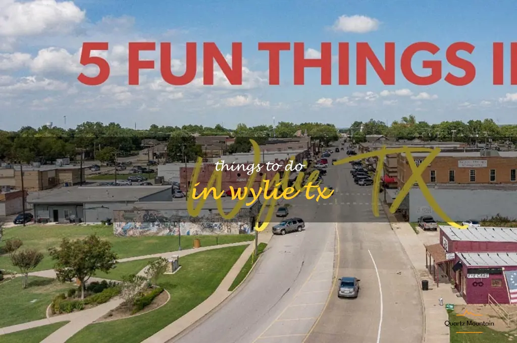things to do in wylie tx