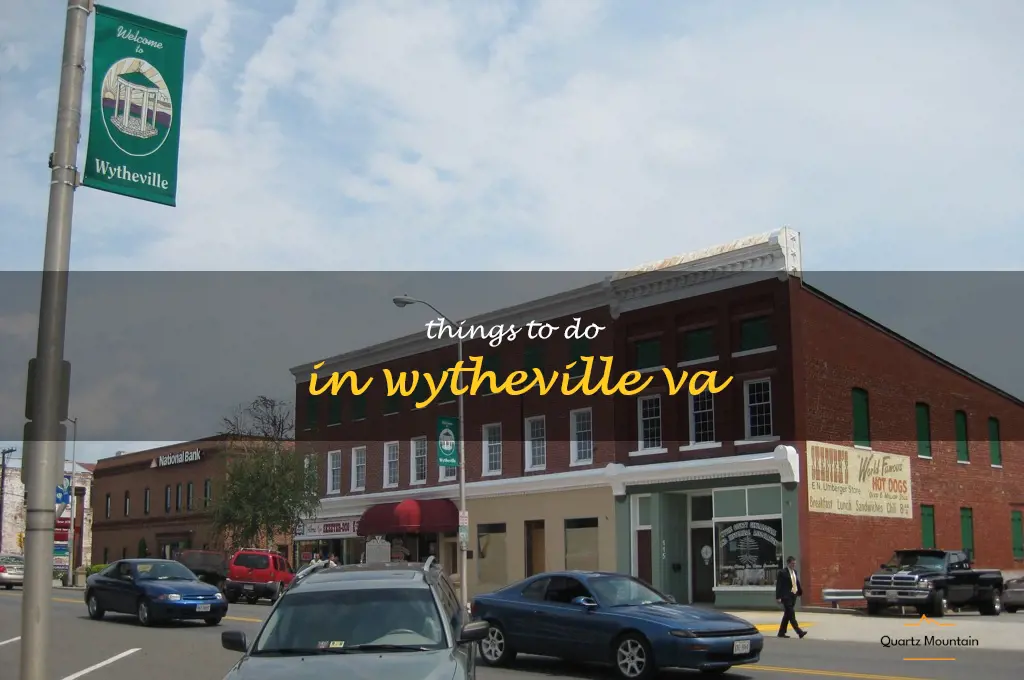 things to do in wytheville va