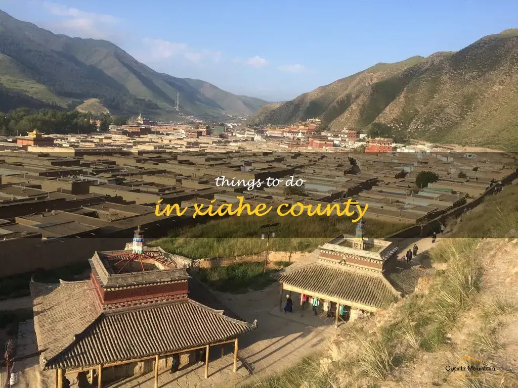 things to do in xiahe county