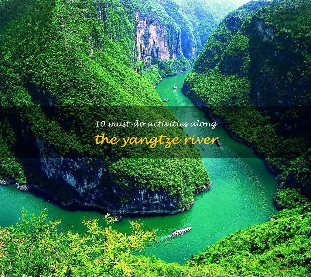 things to do in yangtze river