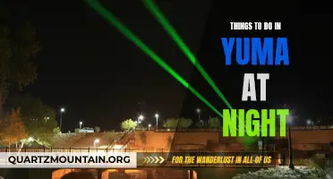5 Exciting Activities to Experience in Yuma at Night