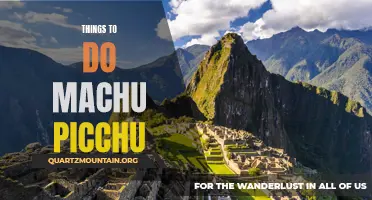 14 Unique Things to Do at Machu Picchu