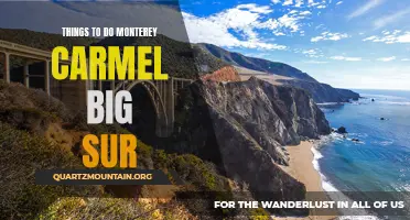 The Ultimate Guide to Exploring Monterey, Carmel, and Big Sur: Top Things to Do and Must-See Attractions