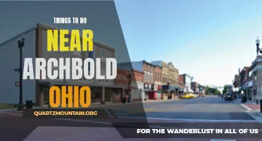 Exploring the Best Activities and Attractions near Archbold, Ohio