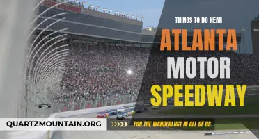 12 Exciting Things to Do Near Atlanta Motor Speedway
