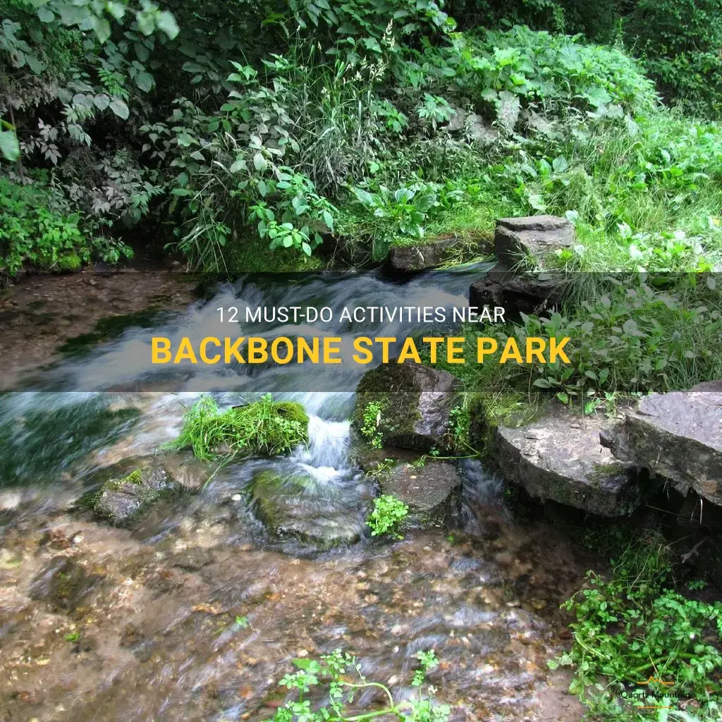 things to do near backbone state park