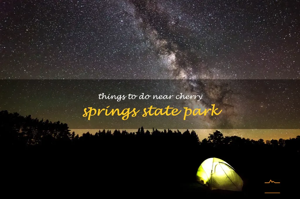 things to do near cherry springs state park