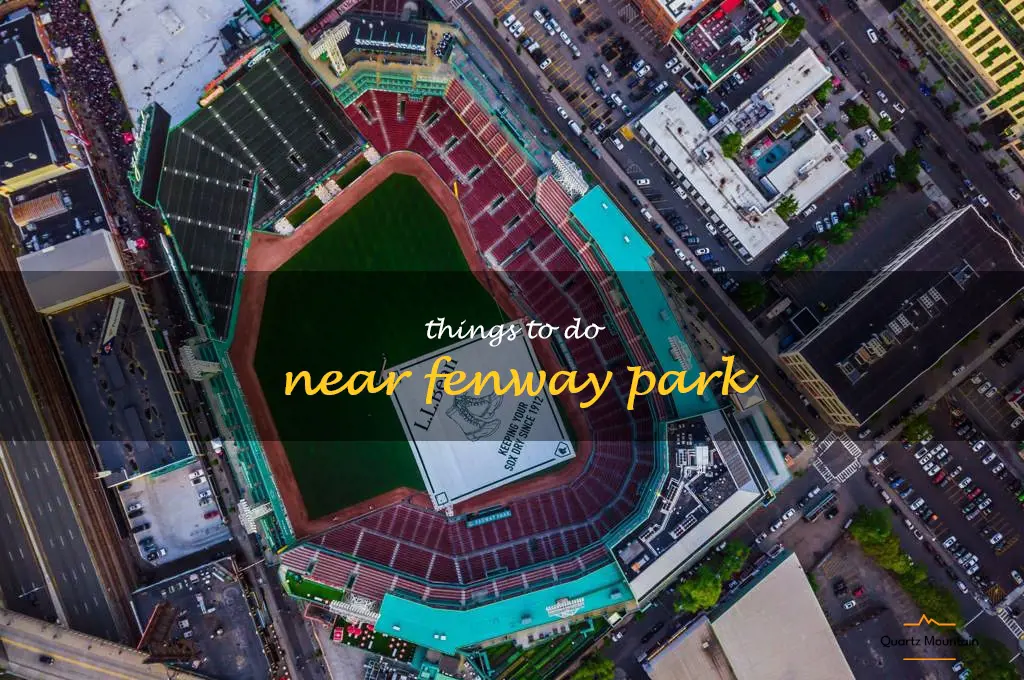 things to do near fenway park