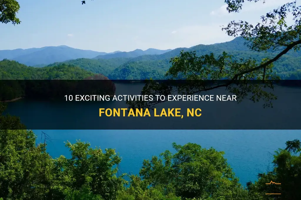 things to do near fontana lake nc