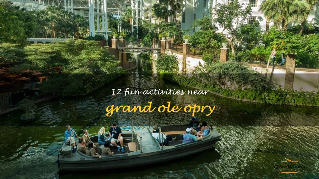 things to do near grand ole opry