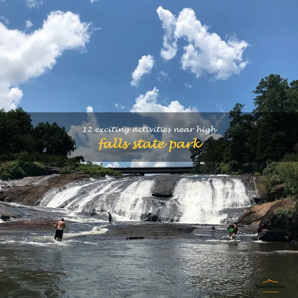 things to do near high falls state park