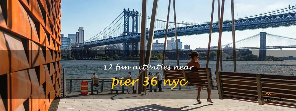 things to do near pier 36 nyc