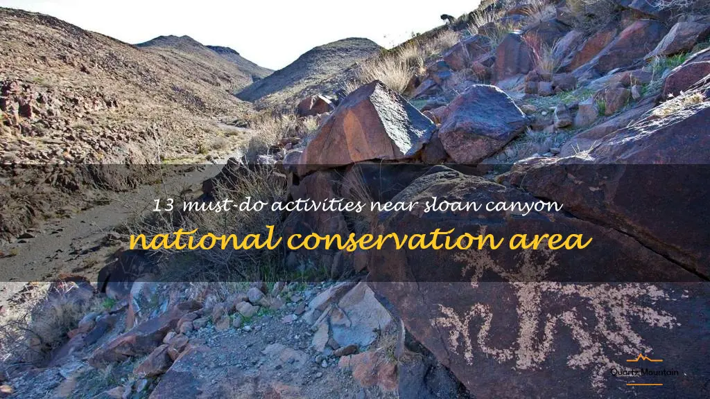 things to do near sloan canyon national conservation area