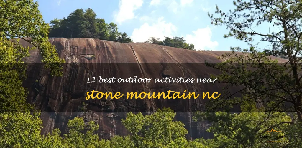 things to do near stone mountain nc