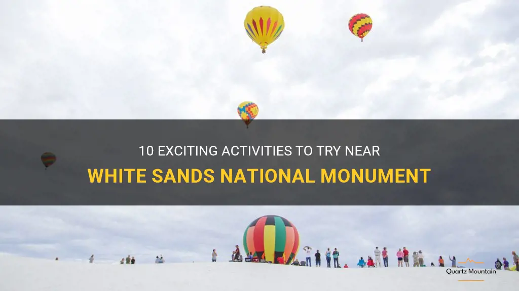 things to do near white sands nm