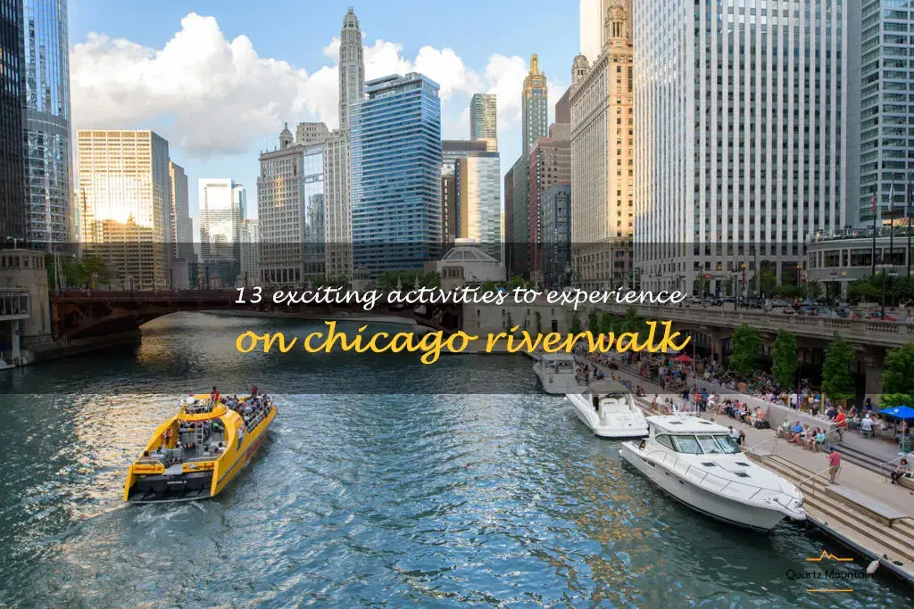 things to do on chicago riverwalk