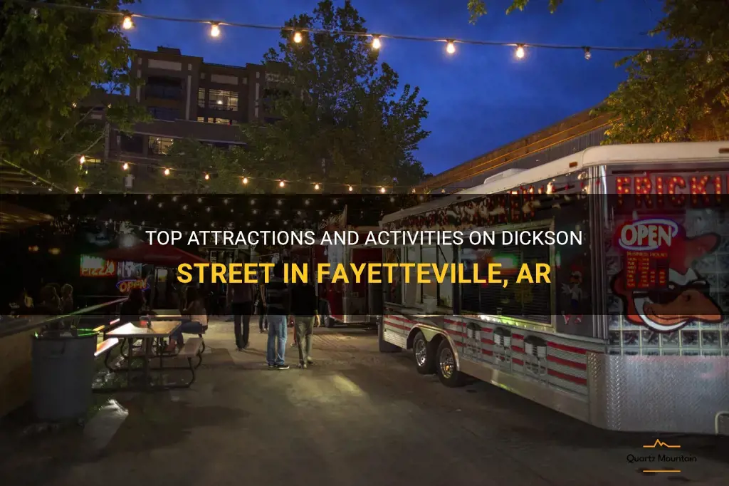 things to do on dickson street fayetteville ar