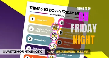 13 Fun Things to Do on Friday Night