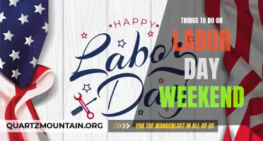 10 Fun Activities to Enjoy on Labor Day Weekend
