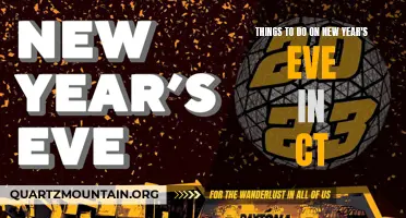 10 Fun Things to Do on New Year's Eve in CT