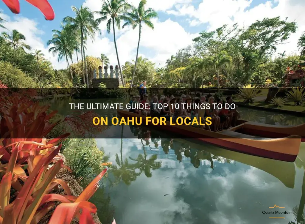 things to do on oahu for locals