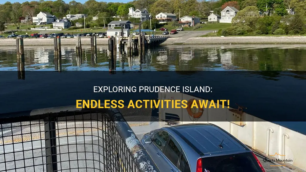 things to do on prudence island