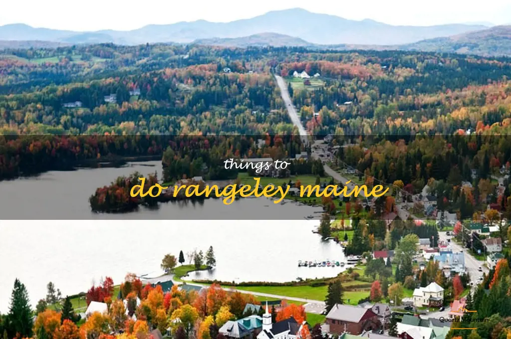 things to do rangeley maine