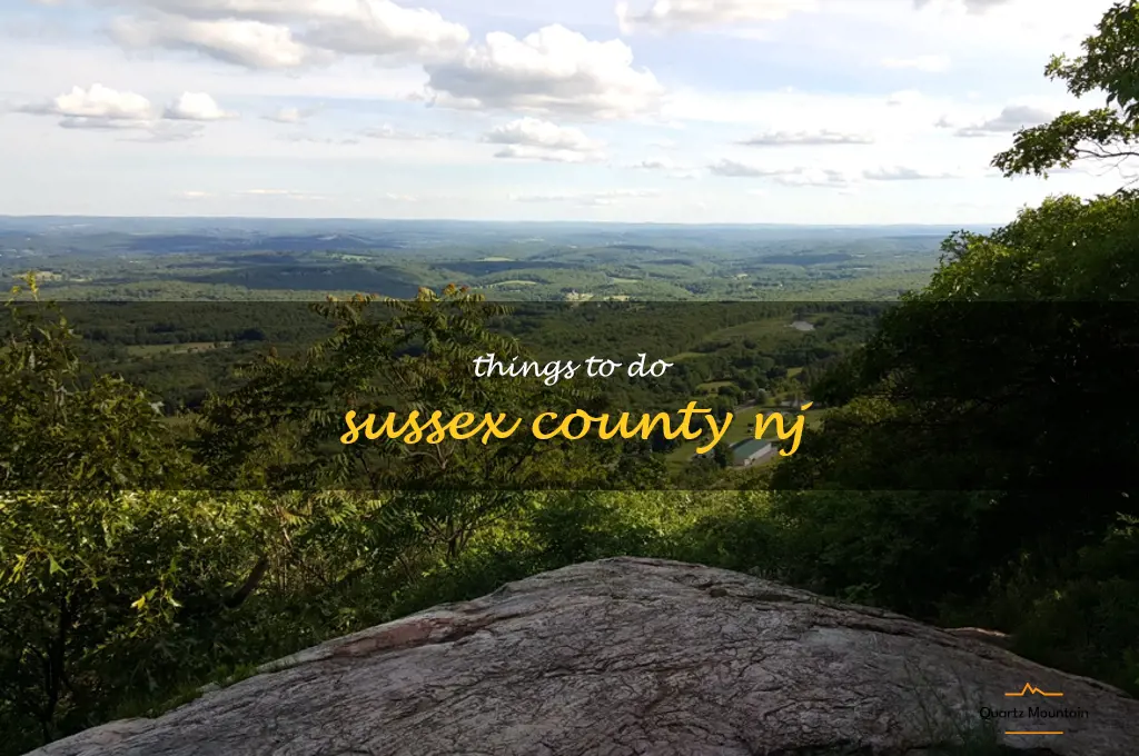 things to do sussex county nj