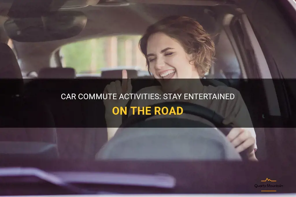 things to do while commuting by car