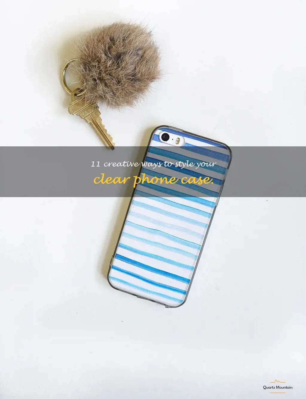 things to do with a clear phone case
