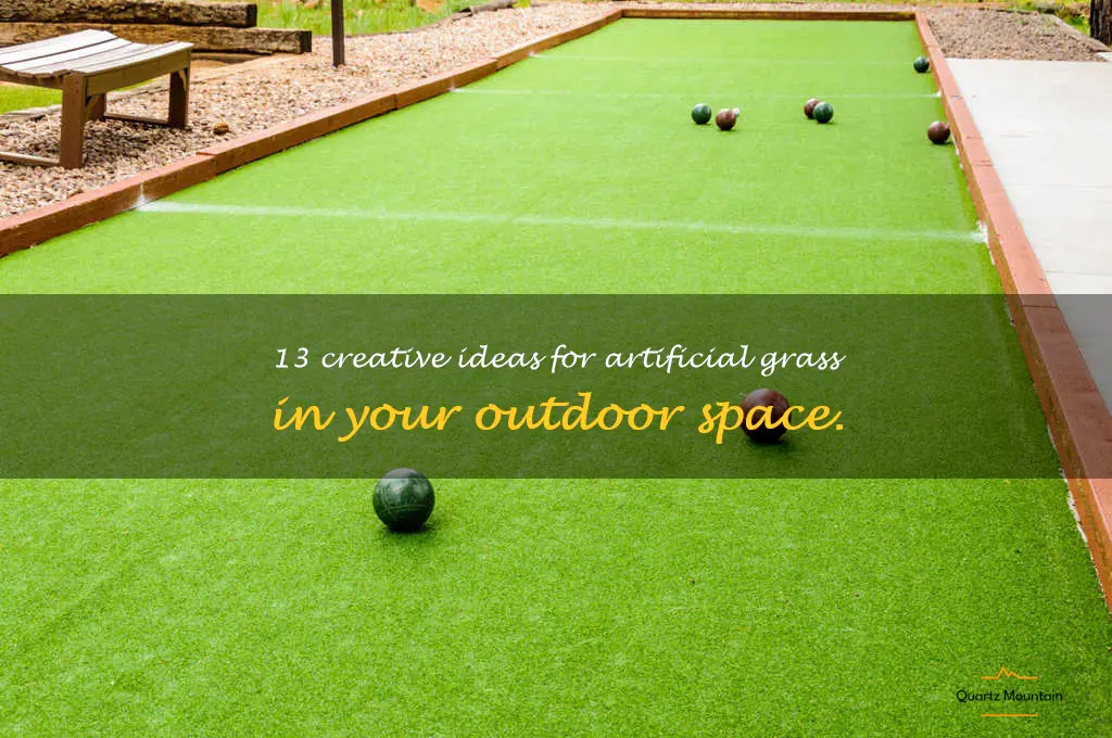 things to do with artificial grass