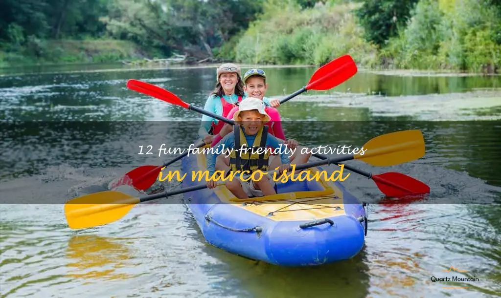 things to do with family in marco island
