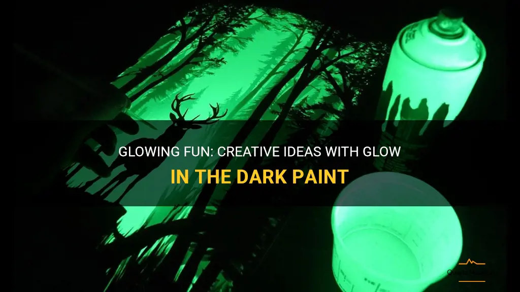 things to do with glow in the dark paint