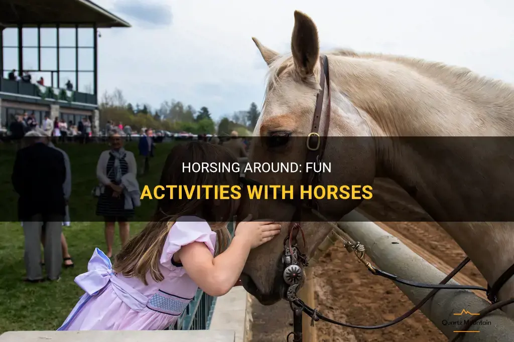 things to do with horses
