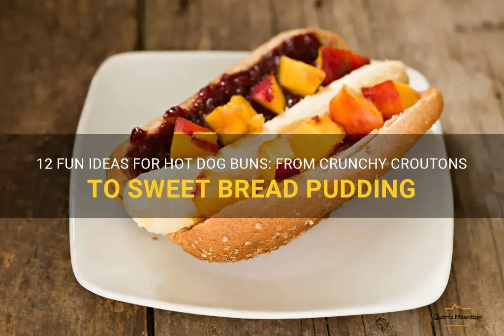 things to do with hot dog buns