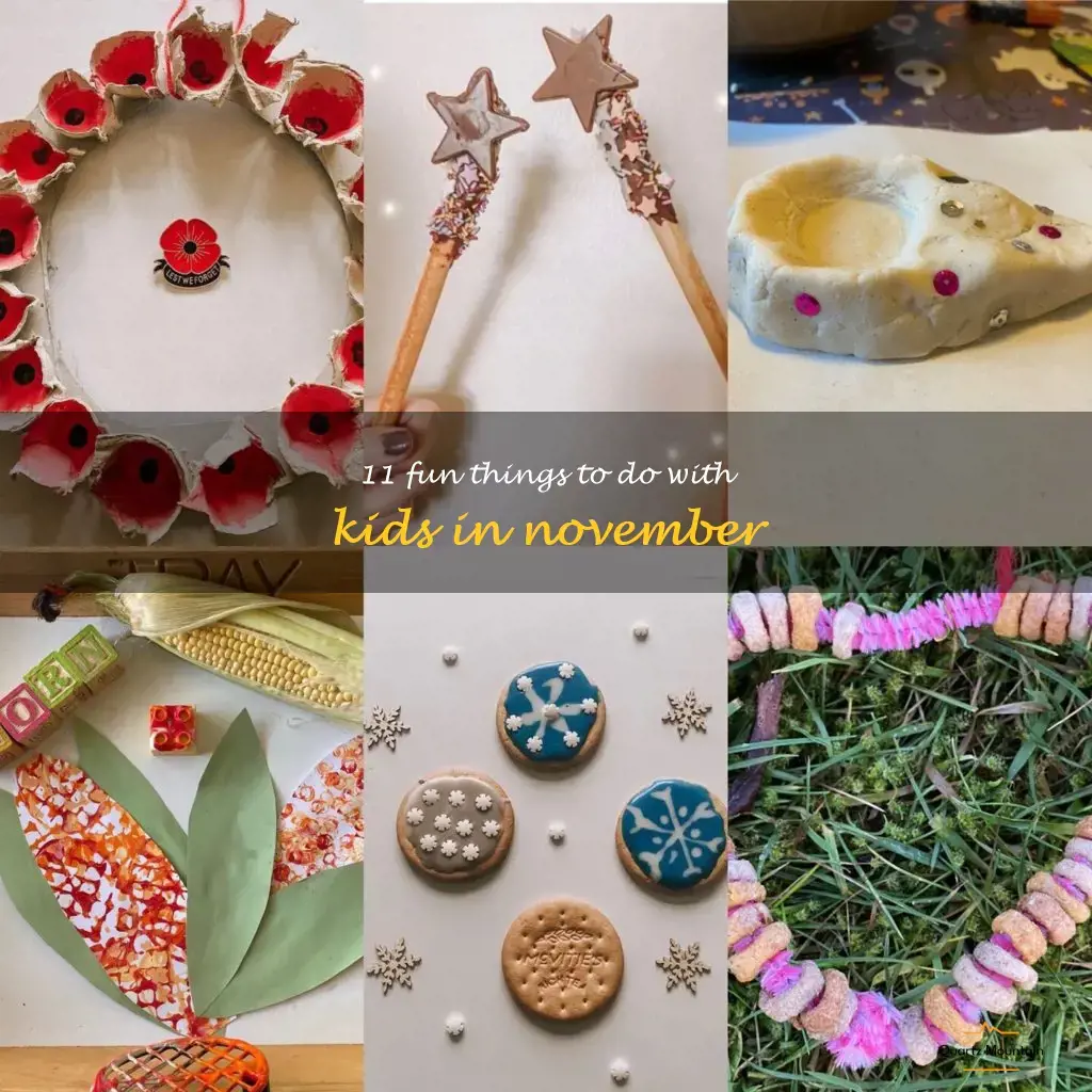 things to do with kids in november
