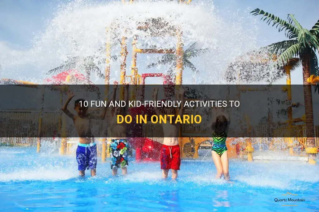 things to do with kids in ontario