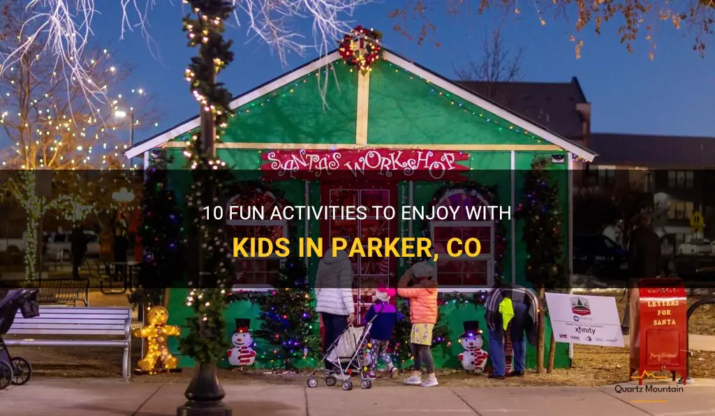 things to do with kids in parker co