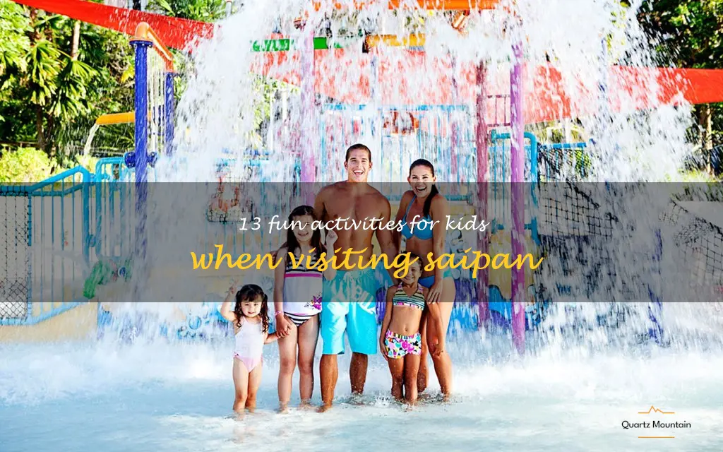 things to do with kids in saipan