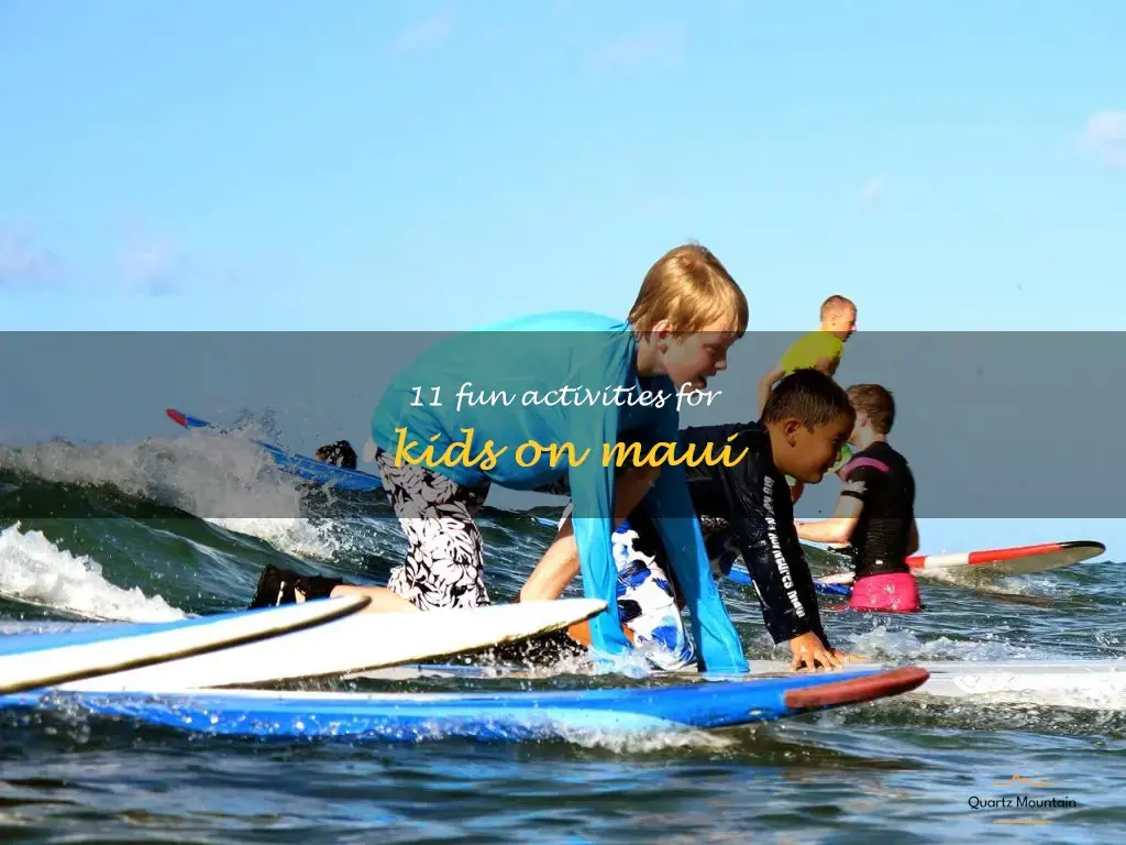 things to do with kids on maui