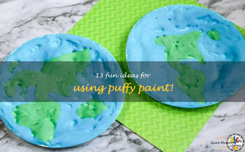 things to do with puffy paint