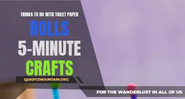 14 Creative 5-Minute Crafts: Things to Do with Toilet Paper Rolls