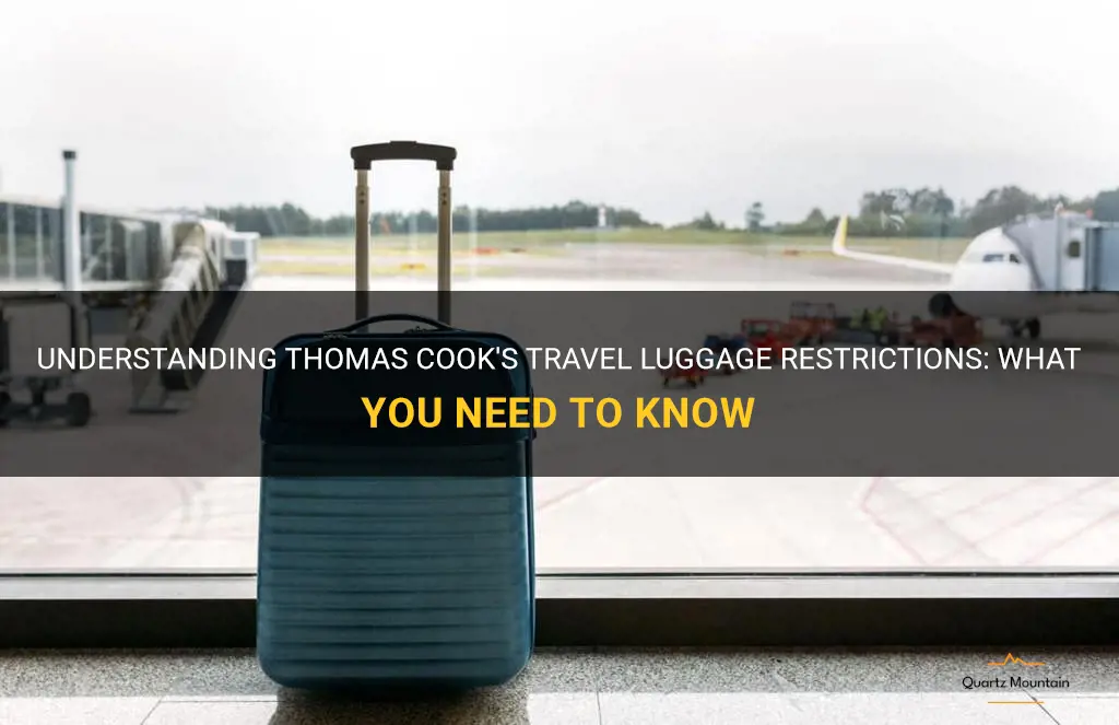 thomas cook travel luggage restrictions