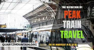 The Advantages of Off-Peak Train Travel and Time Restrictions Explained