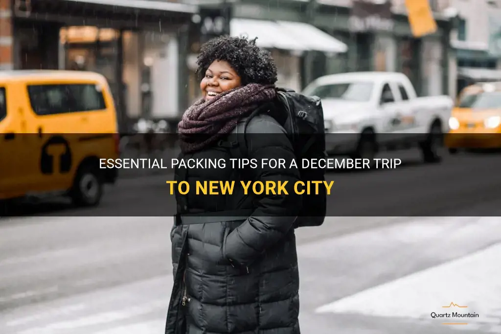 tips for what to pack for new york in december